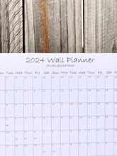 Load image into Gallery viewer, 2024 Wall Planner
