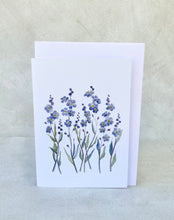 Load image into Gallery viewer, Blue Forget Me Not - Card
