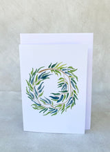 Load image into Gallery viewer, Blue Gum Wreath - Card
