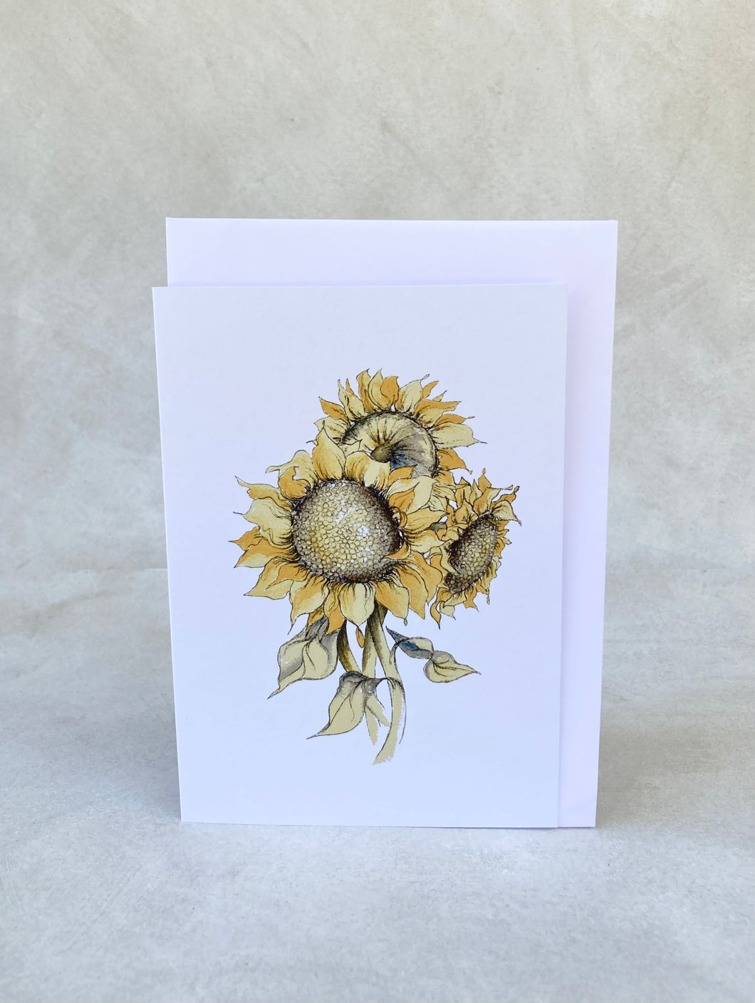 Sunflowers - Card
