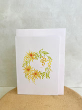 Load image into Gallery viewer, Golden Wreath - Card