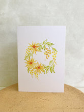 Load image into Gallery viewer, Golden Wreath - Card