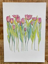 Load image into Gallery viewer, Pink Tulips Print