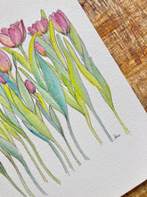 Load image into Gallery viewer, Pink Tulips Print