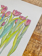Load image into Gallery viewer, Pink Tulips Print