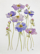 Load image into Gallery viewer, Lilac Anemones Print