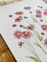 Load image into Gallery viewer, Pretty Button Daisies Print