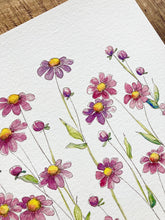 Load image into Gallery viewer, Pretty Button Daisies Print
