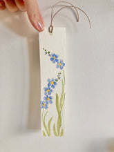 Load image into Gallery viewer, Hand Painted Floral Bookmark