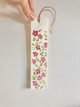 Load image into Gallery viewer, Hand Painted Floral Bookmark