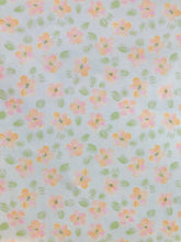 Load image into Gallery viewer, Wrapping Paper Pack - Mini Orange Bloom in Lime & Apricot Flowers